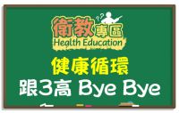 【衛教】健康循環，跟3高說Bye Bye